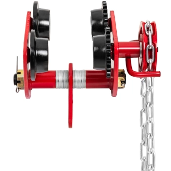  Wózek suwnicowy belkowy podwieszany z łańcuchem 3m 1000kg 1T - zdj. dodatkowe 3