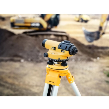  Niwelator optyczny samopoziomujący ze statywem i łatą - powiększenie 32x śr. 38 mm - zdj. dodatkowe 3