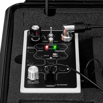  Endoskop kamera inspekcyjna LCD TFT 9'' śr. rur 70-300 mm dł. 60 m - zdj. dodatkowe 1