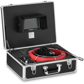  Endoskop kamera inspekcyjna LCD TFT 7'' śr. rur 40-80 mm dł. 40m - zdj. dodatkowe 1