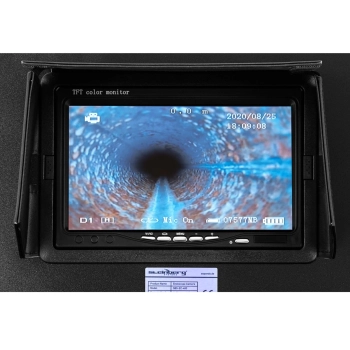  Endoskop kamera inspekcyjna LCD TFT 7'' śr. rur 40-80 mm dł. 40m - zdj. dodatkowe 3