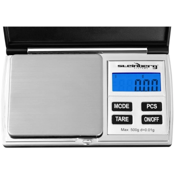  Waga kieszonkowa precyzyjna jubilerska zliczanie sztuk LCD 500 / 0.01 g - zdj. dodatkowe 1