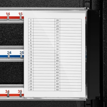  Szafka skrzynka organizer na klucze metalowa 80 kluczy + ZAWIESZKI - zdj. dodatkowe 4
