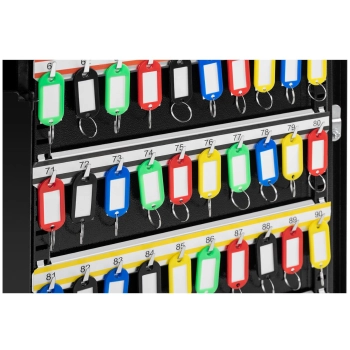  Szafka skrzynka organizer na klucze metalowa 200 kluczy + ZAWIESZKI - zdj. dodatkowe 2