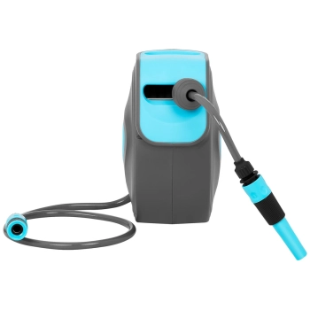  Wąż ogrodowy z automatycznym bębnem ściennym 10 m + 1 m 5/6'' - zdj. dodatkowe 3