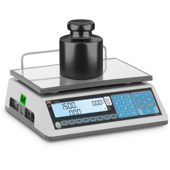  Waga sklepowa handlowa 15 kg / 5 g LCD M LEGALIZACJA - zdj. dodatkowe 1