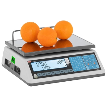  Waga sklepowa handlowa 15 kg / 5 g LCD M LEGALIZACJA - zdj. dodatkowe 3