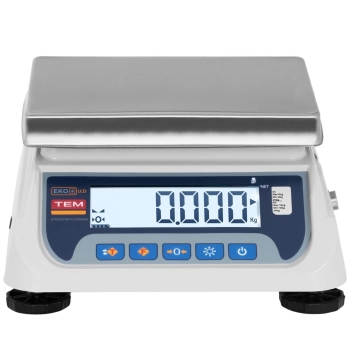  Waga stołowa 2 platformy interfejs RS232 15 kg / 5 g LCD M LEGALIZACJA - zdj. dodatkowe 2