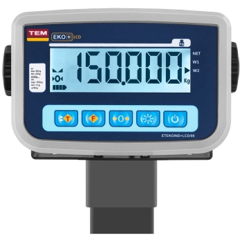  Waga platformowa przemysłowa interfejs RS232 150 kg / 50 g LCD M LEGALIZACJA - zdj. dodatkowe 2