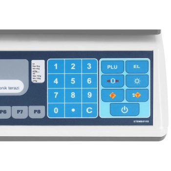  Waga sklepowa handlowa interfejs RS232 PLU 15 kg / 0,05 kg LED M LEGALIZACJA - zdj. dodatkowe 5