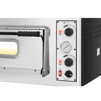  Profesjonalny piec do pizzy elektryczny jednokomorowy 6 pizz śr. 32 cm 400 V 7200 W ITALY - zdj. dodatkowe 2