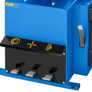  Montażownica do opon kół samochodowych motocyklowych półautomatyczna 11-22'' 750 W - zdj. dodatkowe 3