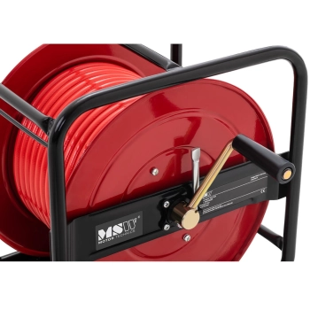  Wąż przewód pneumatyczny ciśnieniowy na zwijaku bębnie obrotowym 360 20 bar 30 m + 1.2 m - zdj. dodatkowe 3