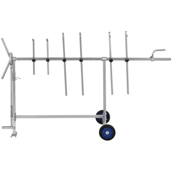  Stojak wózek lakierniczy obrotowy 360 do 90 kg 6 ramion STANDARD - zdj. dodatkowe 2