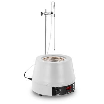  Płaszcz grzewczy laboratoryjny z mieszadłem magnetycznym + statyw 1600 obr./min 450deg;C - zdj. dodatkowe 1