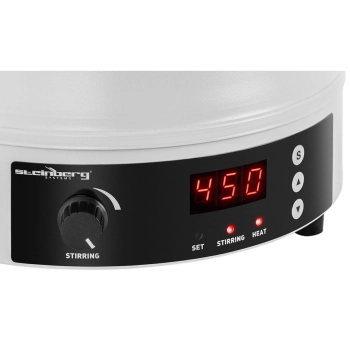  Płaszcz grzewczy laboratoryjny z mieszadłem magnetycznym + statyw 1600 obr./min 450deg;C - zdj. dodatkowe 3