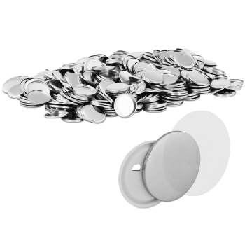  Przypinki badziki buttony piny do ubrań 1000 szt. śr. 32 mm - zdj. dodatkowe 1