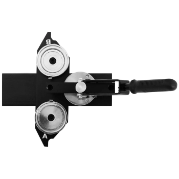  Maszynka do przypinek buttonów pinów zestaw 200 szt. śr. 25/58 mm czarna - zdj. dodatkowe 3