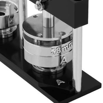  Maszynka do przypinek buttonów pinów zestaw 200 szt. śr. 25/58 mm czarna - zdj. dodatkowe 4