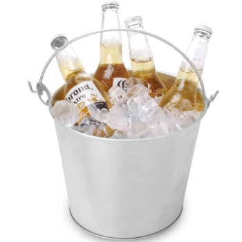  Wiaderko do lodu napojów piwa z otwieraczem do butelek śr. 230 x 180 mm - Hendi 516751 - zdj. dodatkowe 1