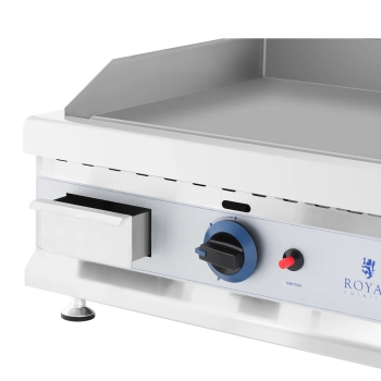  Grill gazowy podwójny gładki nastawny nierdzewny na gaz ziemny 2x 3.1 kW 0.02 bar 74.5 x 40 cm - zdj. dodatkowe 2