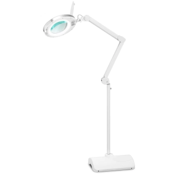  Lampa lupa kosmetyczna ze szkłem powiększającym na stojaku 5 dpi 60x LED śr. 127 mm - zdj. dodatkowe 1
