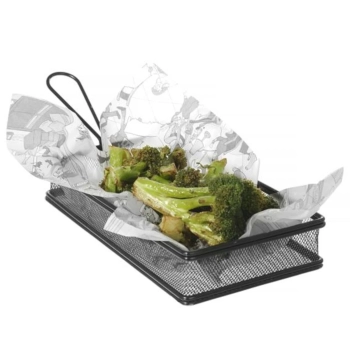  Papier pergaminowy do przekąsek frytek nadruk KUCHNIA 500 szt. 258x425 mm - Hendi 678206 - zdj. dodatkowe 5