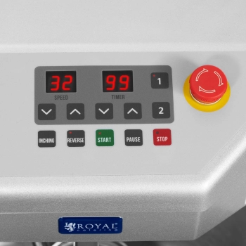  Miesiarka mikser spiralny do ciasta ze stałą dzieżą 23 l 1300 W - zdj. dodatkowe 2