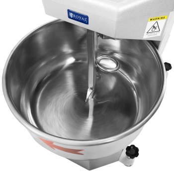 Miesiarka mikser spiralny do ciasta ze stałą dzieżą 23 l 1300 W - zdj. dodatkowe 6