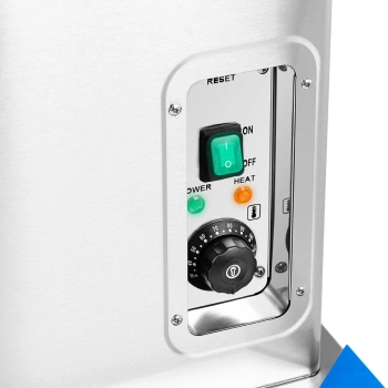  Skubarka oparzalnik do drobiu kurczaków indyków 2w1 bęben śr. 50 cm 55 l 1.5 kW - zdj. dodatkowe 1