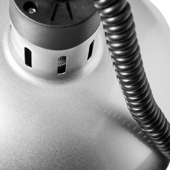  Lampa grzewcza do potraw na podczerwień IR wisząca srebrna śr. 28.5 cm 250 W - zdj. dodatkowe 2