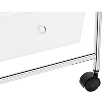  Wózek organizer kosmetyczny łazienkowy z 6 szufladami do 38 kg 63 x 37.5 x 63 cm - zdj. dodatkowe 3