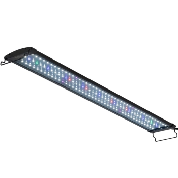  Lampa oświetlenie LED do akwarium wzrostu roślin pełne spektrum 129 diod 87 cm 25 W - zdj. dodatkowe 1