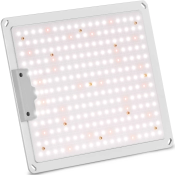  Lampa do uprawy wzrostu roślin pełne spektrum 30 x 24 cm 234 LED 110 W srebrna - zdj. dodatkowe 1