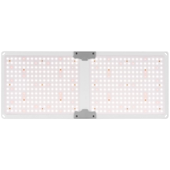  Lampa do uprawy wzrostu roślin pełne spektrum 60 x 24 cm 468 LED 220 W srebrna - zdj. dodatkowe 1