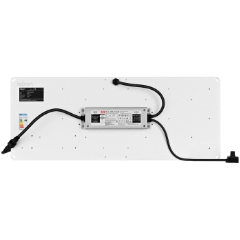  Lampa do uprawy wzrostu roślin pełne spektrum 60 x 24 cm 468 LED 220 W srebrna - zdj. dodatkowe 2