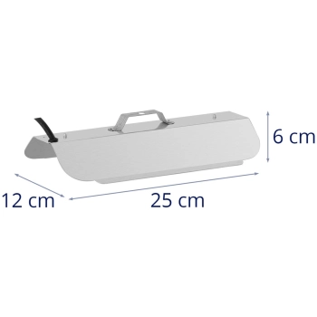  Lampa do wzrostu uprawy roślin pełne spektrum 25 x 12 cm 136 LED 50 W srebrna - zdj. dodatkowe 8