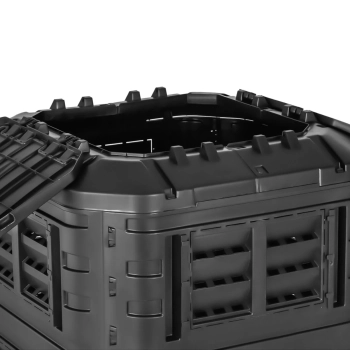  Kompostownik modułowy do ogrodu na odpadki organiczne 90 x 90 x 145 cm 1120 l - zdj. dodatkowe 1