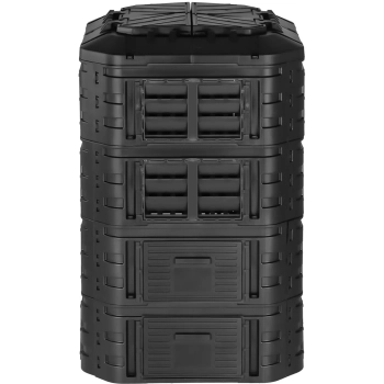  Kompostownik modułowy do ogrodu na odpadki organiczne 90 x 90 x 145 cm 1120 l - zdj. dodatkowe 3