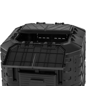  Kompostownik modułowy do ogrodu na odpadki organiczne 90 x 90 x 80 cm 600 l - zdj. dodatkowe 2