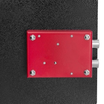  Sejf depozytowy z wrzutnią zamykany na klucz stalowy 25x25x35 cm - zdj. dodatkowe 4