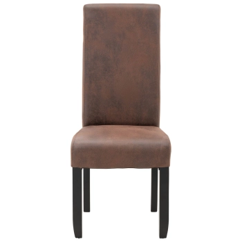  Krzesło tapicerowane do jadalni salonu 2 szt. ANTYCZNY BRĄZ - zdj. dodatkowe 4