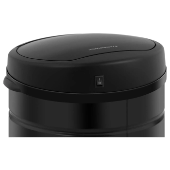  Kosz na śmieci automatyczny bezdotykowy z pojemnikiem i czujnikiem ruchu zasięg 30 cm 30 l CZARNY - zdj. dodatkowe 3