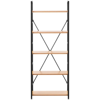  Regał na książki dekoracje loftowy industrialny maks. 150 kg 5 PÓŁEK - zdj. dodatkowe 4