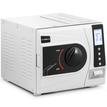  Autoklaw ciśnieniowo parowy do sterylizacji narzędzi 6 programów drukarka klasa B LCD 12 l - zdj. dodatkowe 1