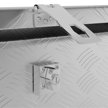  Skrzynia narzędziowa transportowa aluminiowa zamykana na klucz 48 l 76 x 35 x 25.5 cm - zdj. dodatkowe 4