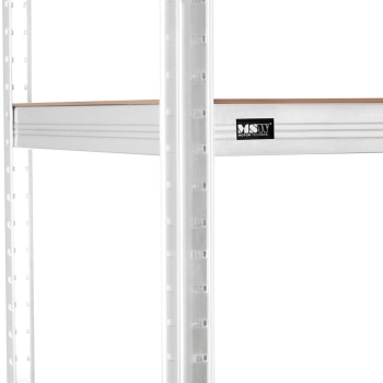  Regał magazynowy metalowy 5 półek 750 kg 100 x 50 x 197 cm szary - zdj. dodatkowe 2