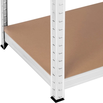  Regał magazynowy metalowy 5 półek 750 kg 100 x 50 x 197 cm szary - zdj. dodatkowe 3