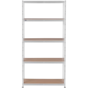  Regał magazynowy metalowy 5 półek 750 kg 100 x 50 x 197 cm szary - zdj. dodatkowe 4