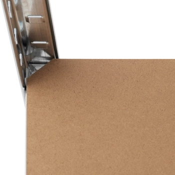  Regał magazynowy metalowy 5 półek 750 kg 120 x 50 x 197 cm szary - zdj. dodatkowe 3